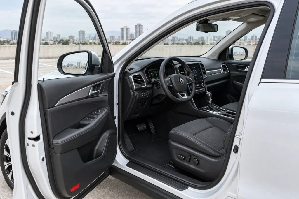 Koleos Interior Puerta Del Piloto Abierta